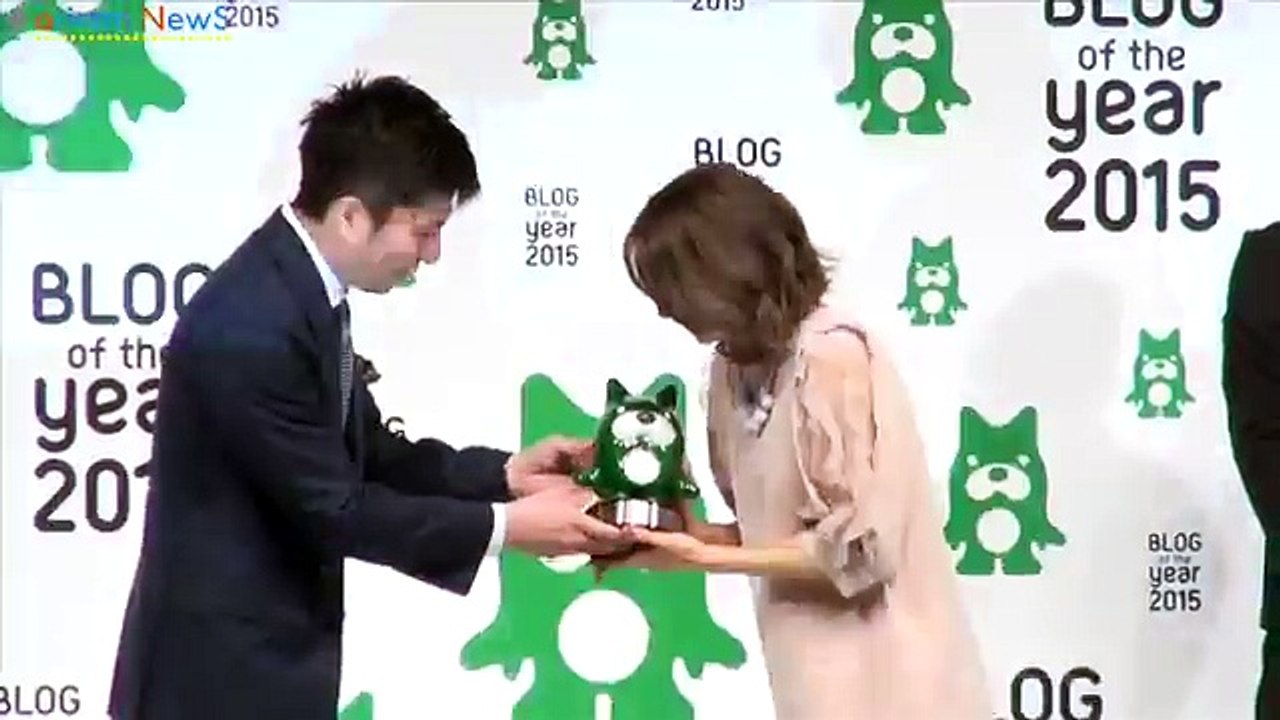 後藤真希、ママになって初登場　変わらぬ美脚披露　『BLOG of the year 2015』