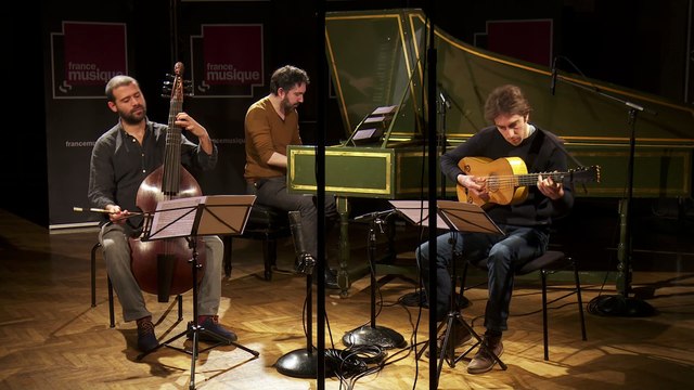 Ensemble L'Achéron interprète la Gigue La Badine suivie de la Chaconne en sol majeur de Marin Marais | Le live de la Matinale