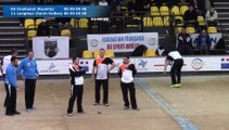 Mène 8, finale Challamel contre Langloys, Troisième étape du Super 16, Sport Boules, Mâcon 2016