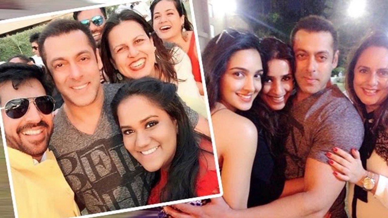 Salman Khan Joins Sister Arpita’s Baby Shower Celebrations