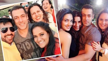 Salman Khan Joins Sister Arpita’s Baby Shower Celebrations