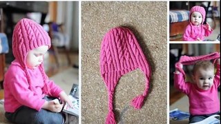 30 вариантов вязаных детских шапочек