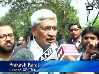 Rajnath relies on a 'fake' Twitter handle: Prakash Karat