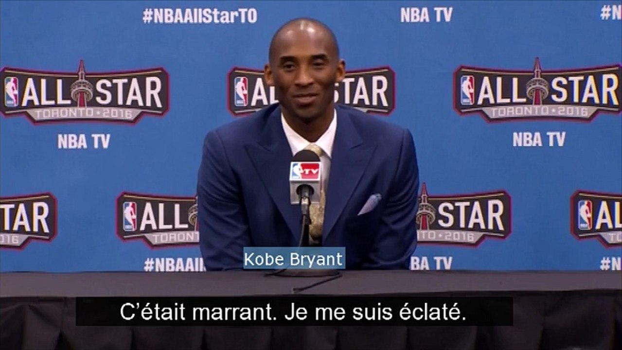 Kobe Bryant a passé "un super moment" pour son dernier All Star Game