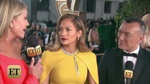 Jennifer Lopez Stuns on Golden Globes Red Carpet, Previews Vegas Show Fashion