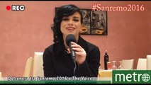 Dolcenera in gara Sanremo 2016 pronta per The Voice of Italy