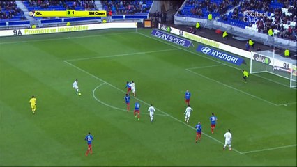 Passe de R.Ghezzal contre Caen