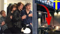 All members of UK indie band Viola Beach killed after vehicle plunges 25m off canal bridge