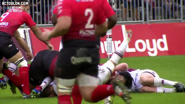 Résumé Bordeaux-Toulon - TOP14 J13