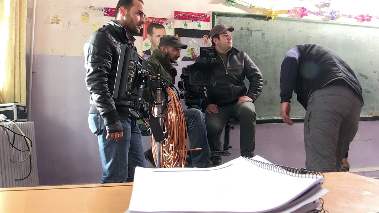 Zerstörtes Homs inspiriert syrische Künstler