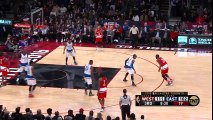 Stephen Curry Rises for Dunk West vs East February 14 2016 NBA All-Star Weekend 2016