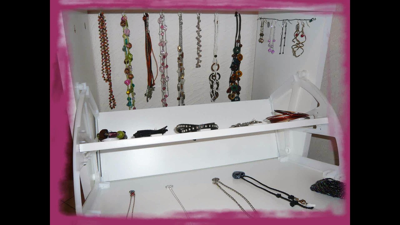 Comment fabriquer un meuble à bijoux personnalisé ?