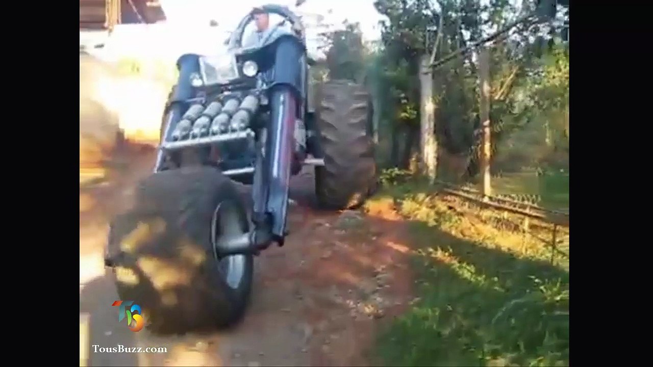 Le plus grand tricycle motorisé du monde