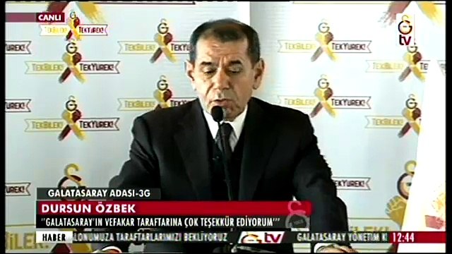 Dursun Özbek, Mayıs ayını işaret etti!