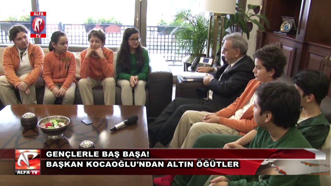 Başkan Kocaoğlu'ndan Altın Öğütler