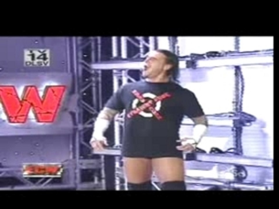 CM Punk Vs Elijah Burke on ECW 29/05/07