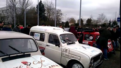 Nancy : départ du 19e 4 L Trophy