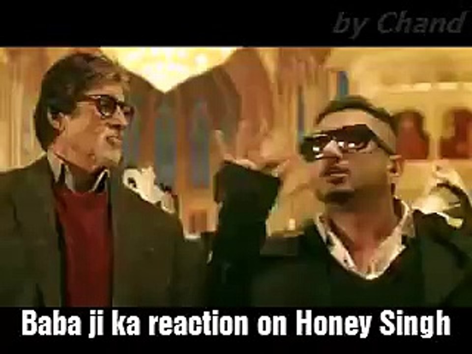 The reaction of an old man for YOYO Honey singh....