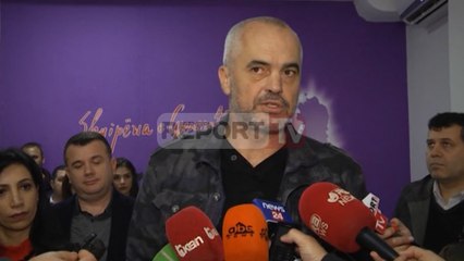 Report TV - Rama: Qentë le të ecin karvani ecën përpara