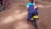 latest funny videos small kid showing stunts on his mini bike funny video new video latest videos upcoming videos HD videos