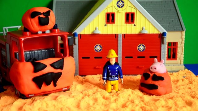 Fireman Sam Episode Halloween Peppa Pig Play-doh Pumpkin Feuerwehrmann Sam