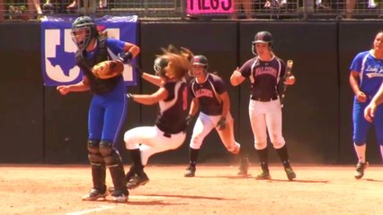 High School Catcher Delivers A Nasty Elbow