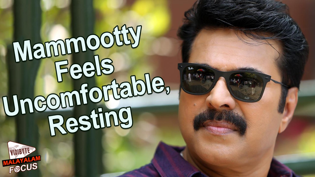 Mammootty Feels Uncomfortable, Resting || Malayalam Focus