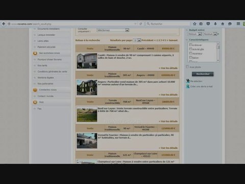 Annonces immobilières : Site d'annonces immobilières : Vendre, acheter, Louer Maisons Appartements