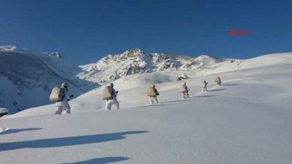 Mehmetçik'ten Zorlu Kış Koşullarında Operasyon