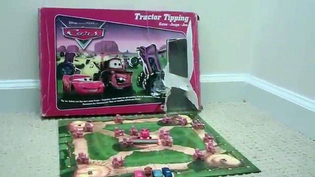 Tractor Tipping Board Game Review and Instructions with Frank the