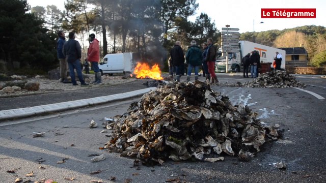 Blocus de Vannes. Des ostréiculteurs rejoignent le mouvement des agriculteurs