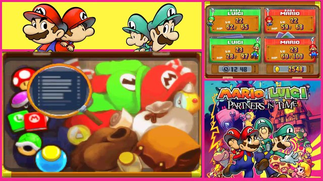 Mario & Luigi: Partners in Time - Gameplay Walkthrough - Part 35 - Starry Pathway [NDS]