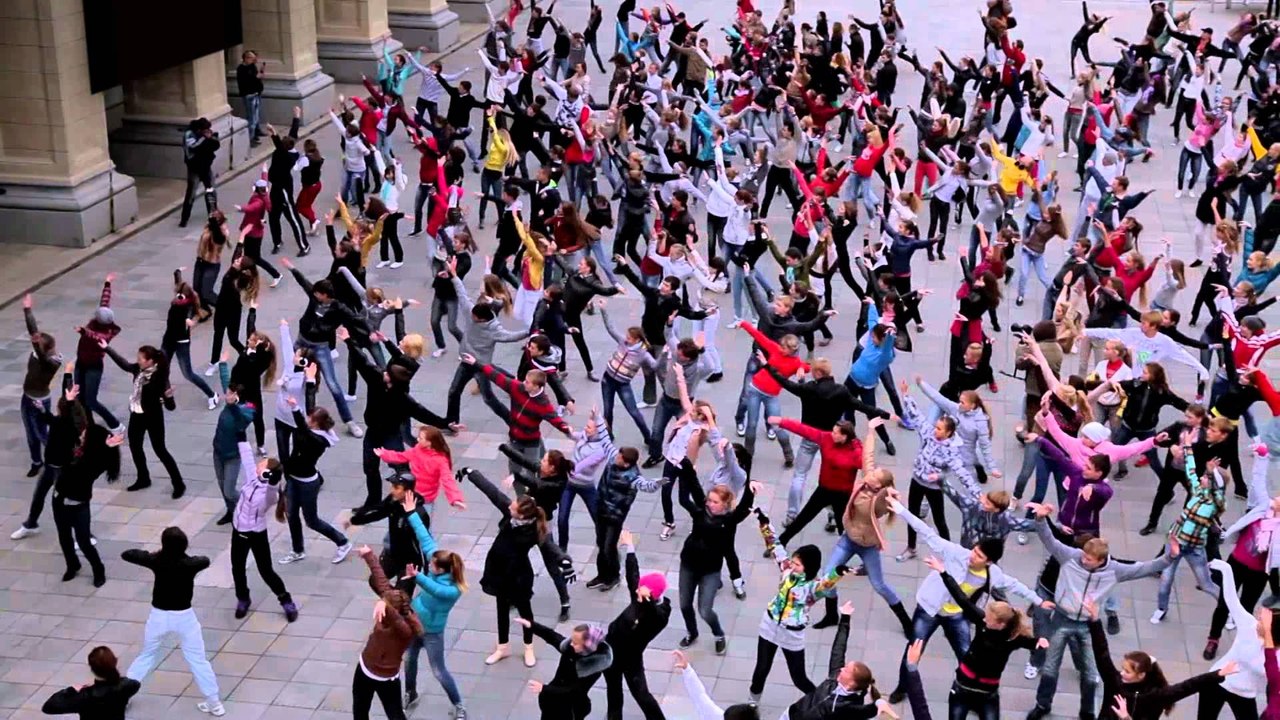 'Флэшмоб по-русски'. Сибиряки жгут!!!!