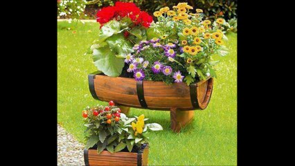 25 способов как из бочки сделать красивую клумбу(1)
