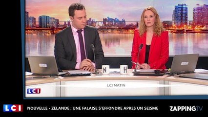 Une falaise s’effondre subitement après un séisme en Nouvelle-Zélande (Vidéo)