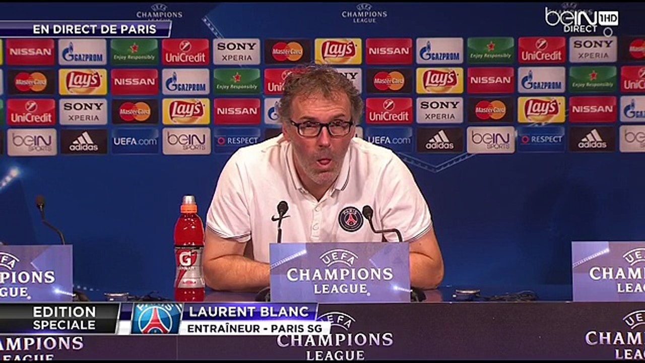 Réaction de Laurent Blanc sur l'affaire Serge Aurier