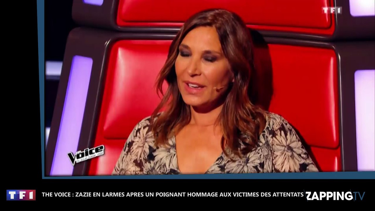 Zazie...émue...