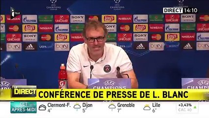 Affaire Aurier : Laurent Blanc "trouve ça pitoyable"