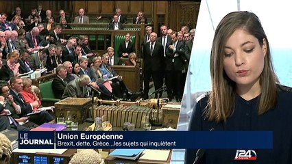 Union Européenne : Brexit, dette, Grèce ... les sujets qui inquiètent