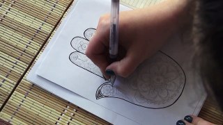 Что нарисовать в личном дневнике- - Рука Фатимы