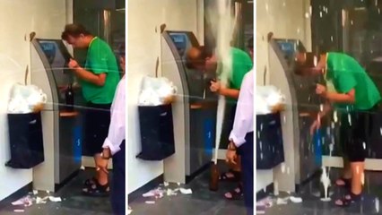 Drunk Guy's Bad Luck Strikes Hard