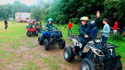 Экстремальное вождение квадроцикла
