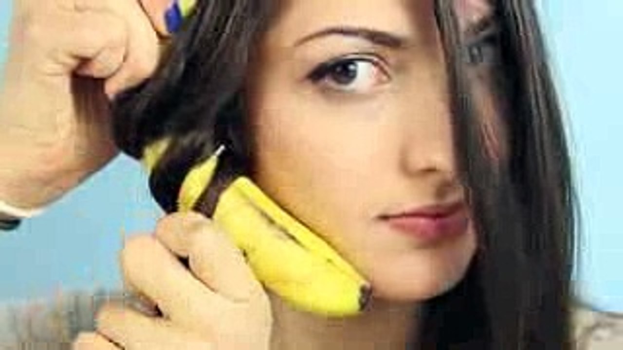 Fast HEATLESS curls with a Banana!- -dailymotion-beauty tips for girls