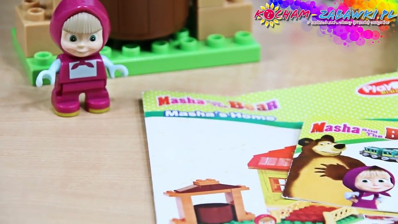 Masha and The Bear / Masza i Niedźwiedź - Mashas House / Domek Maszy - PlayBig Bloxx - 57096
