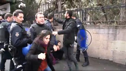 Ankara Üniversitesi’nde polis müdahalesi