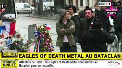 Eagles of Death Metal : Les touchantes confidences du chanteur du groupe