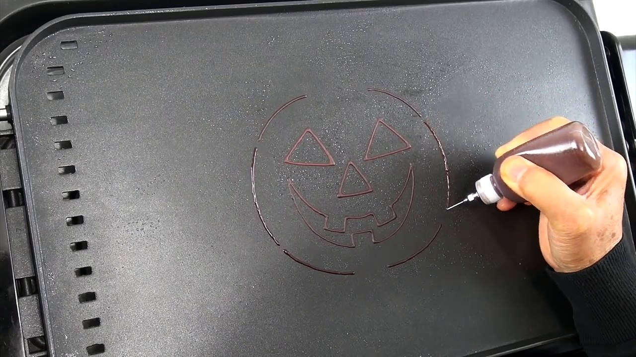 PANCAKE - Jack-O'-Lantern Pumpkin  Halloween by Tiger Tomato