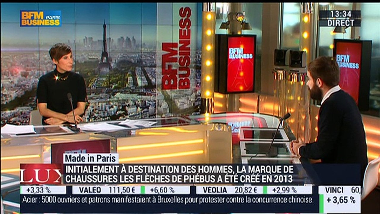 Made in Paris de Flèches de Phébus, marque de chaussures pour hommes - 15/02