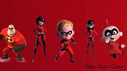 Daddy Finger the Incredibles Disney Cartoon Nursery Rhymes Alphabet ABC Songs for Children