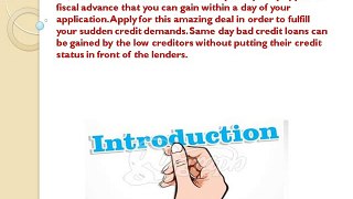 Cash For Poor Creditors In Order To Overcome Their Monetary Difficulties